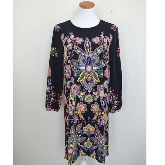 LOFT Dresses & Skirts - LOFT Floral Paisley Long Sleeve Dress NEW
